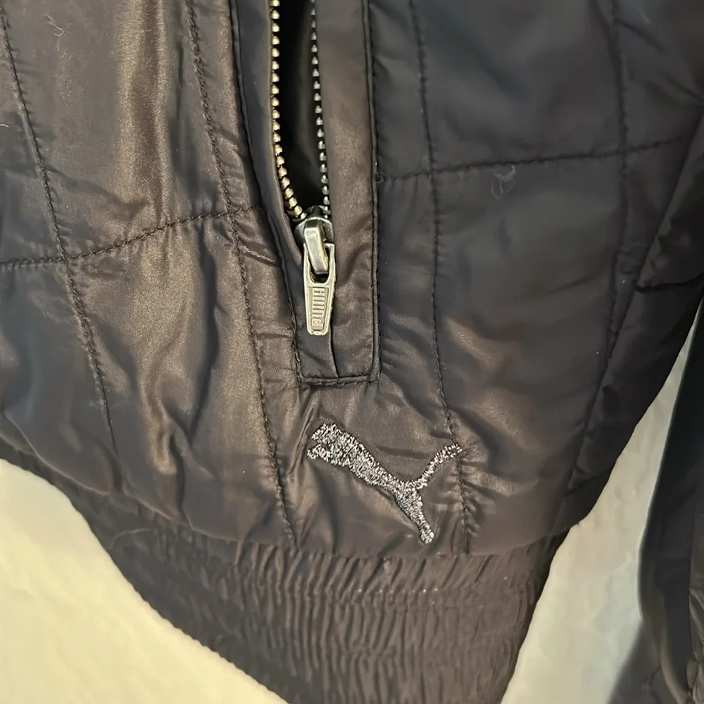 Authentic scuderia Ferrari black racer jacket puma women’s med - Picture 7 of 14